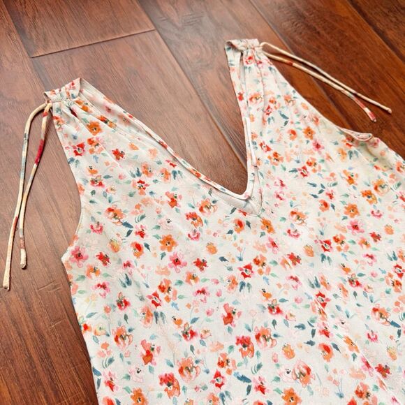 Amanda Uprichard 100% Silk Tank Floral Romantic‎ Soft Girly Feminine Flowy Sz XS - Picture 9 of 16